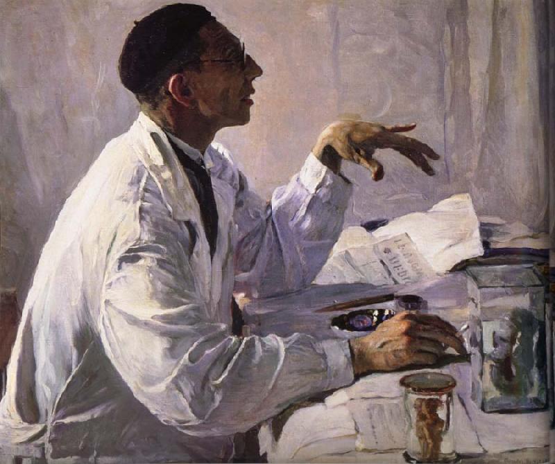 Nesterov Nikolai Stepanovich The Surgeon Doc. oil painting image